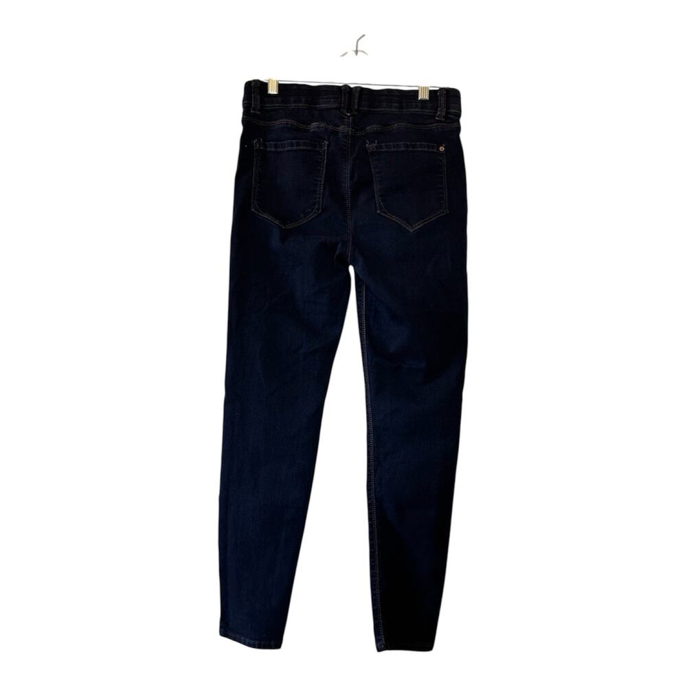 CURVE APPEAL Curve Creator High Rise Skinny Jeans Dark Wash Women's Size 8 29 - Picture 2 of 6